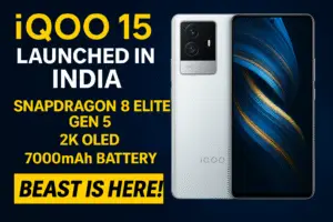 iQOO 15 Launched in India – Full Specifications, Price and Powerful Performance Review