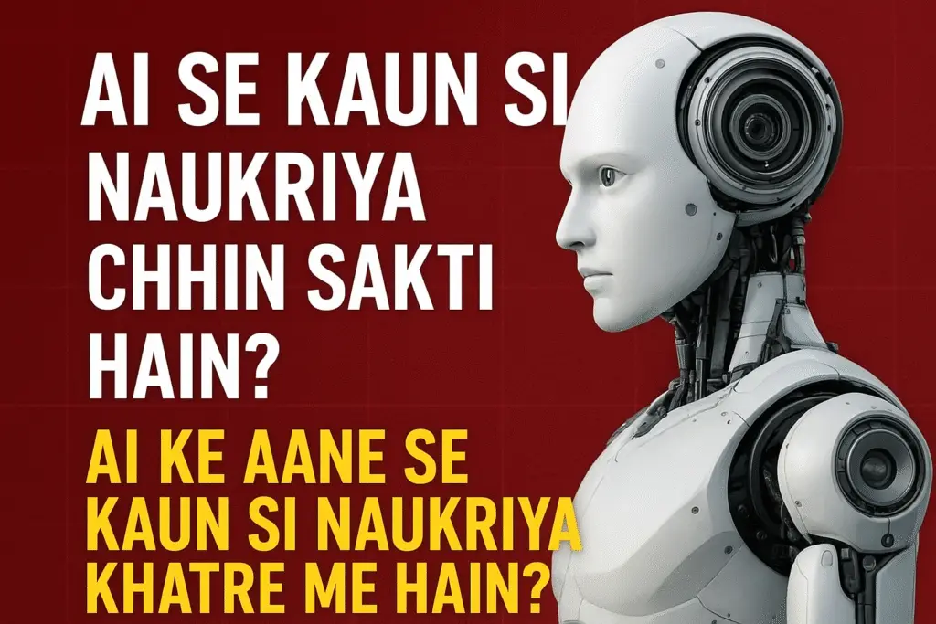AI Se Kaun Si Naukriya Chhin Sakti Hain? | Kaun Si Jobs Khatre Me Hain in 2025