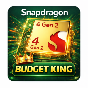 Snapdragon 4 Gen 2 budget mobile processor for daily use